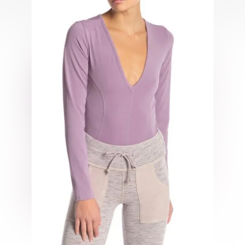 Free people intimately nylon and spandex thong body suit. Retail 88